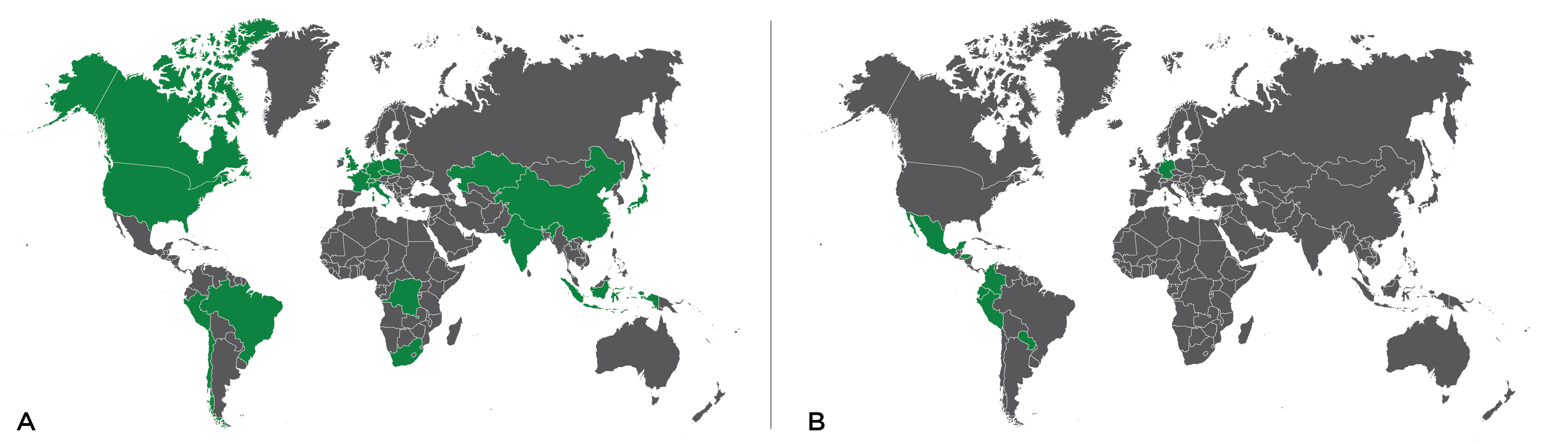 UFCM World Participation Map
